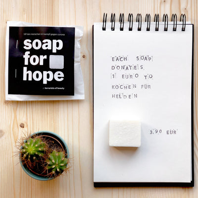 soap for hope: about corona, initiative, and existential fears